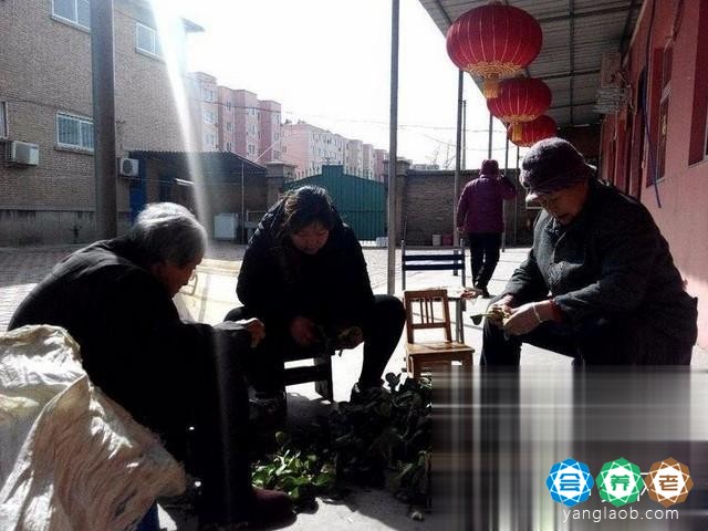 原店镇北区养老院老人22