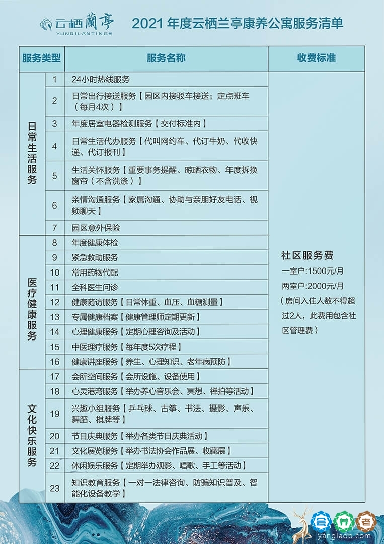 云栖兰亭养老社区服务28